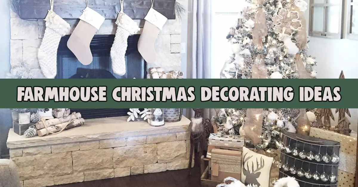 Country Christmas Decorating Ideas For a Pinterest-Perfect Rustic Farmhouse Holiday. DIY Farmhouse Christmas Decor and Country Style Christmas Decorations - Rustic Farmhouse Christmas Decor For a Cozy Country Christmas In Rustic Farm Style