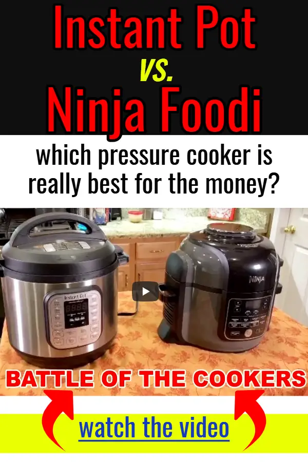 Instant Pot vs Ninja Foodi - which is worth the money?  Which is the best multi-cooker pressure cooker?  The new Ninja Foodi is wonderful, but is it really worth the money?  Is it better than in Instant Pot?  Here's what we found out in the Ninja Foodi review