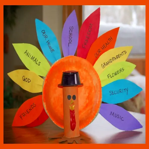 Pre-K Thanksgiving Arts and Crafts - Easy Thanksgiving art for Pre K and Preschool