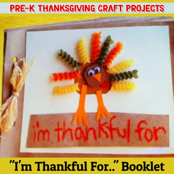 Thanksgiving crafts for Sunday School - Pre-k Crafts for Thanksgiving - fun and easy Thanksgiving crafts for preschoolers