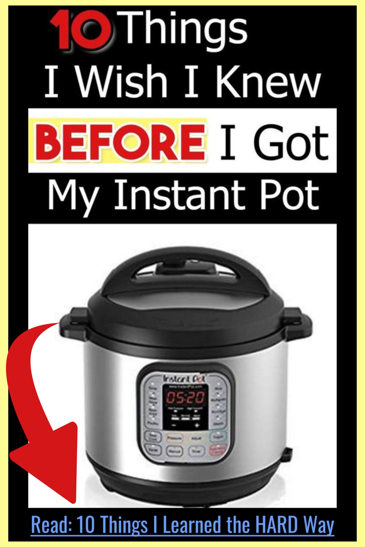 Instant Pot Cooking Times Charts and Instant Pot Tips for Beginners