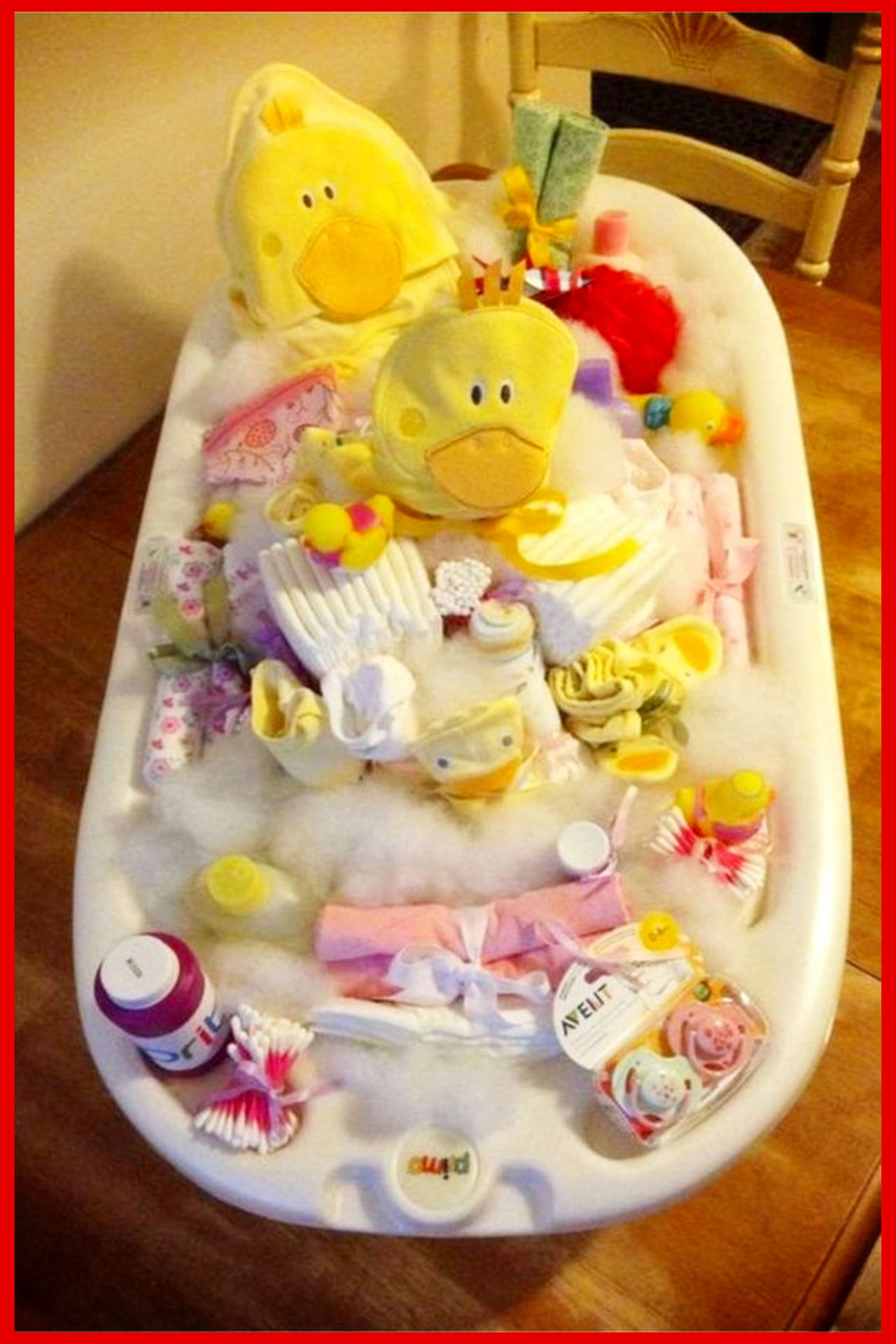 Baby shower gift ideas - simple baby shower gifts to make - unique homemade baby shower gift basket ideas