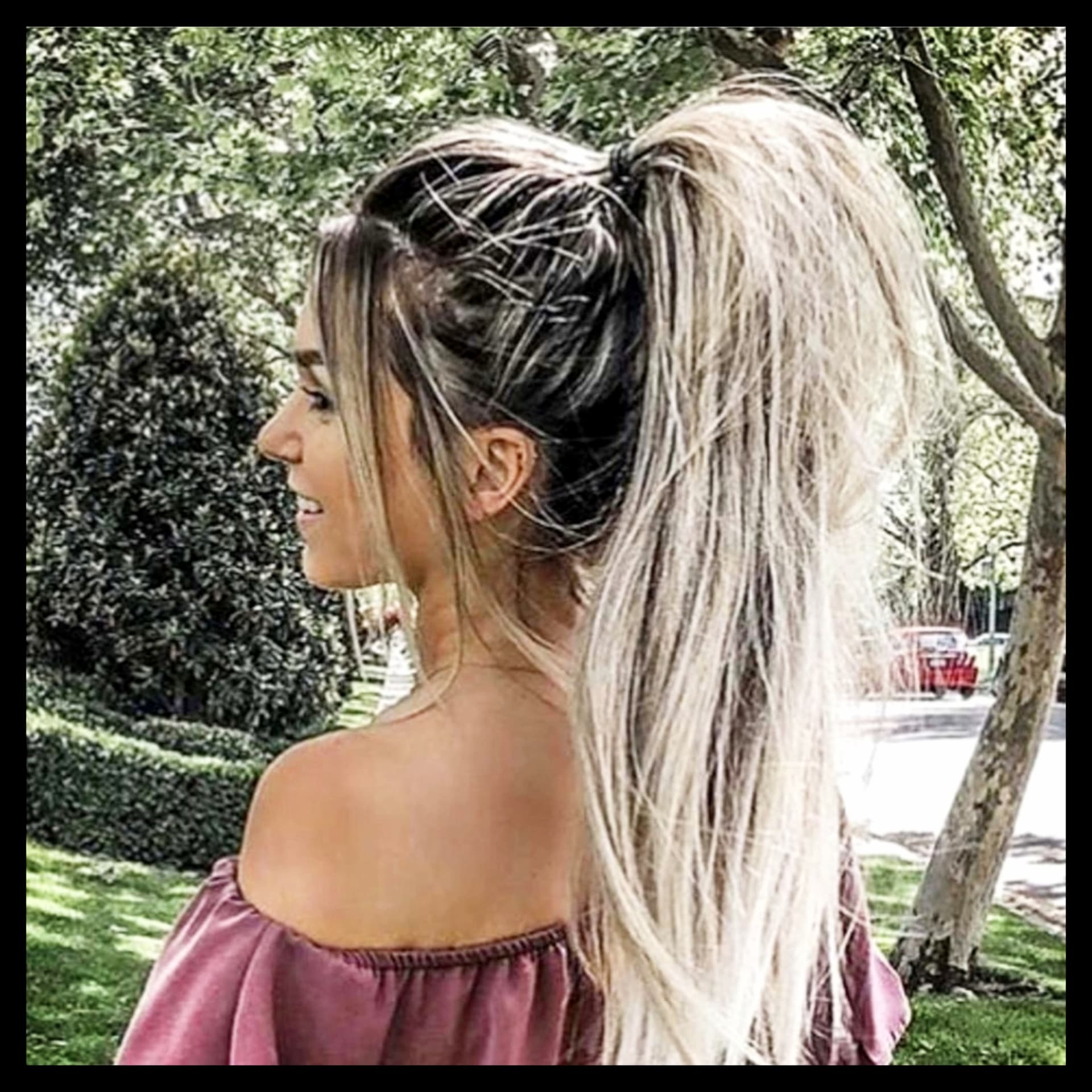 Lazy hairstyles we love - these easy high poofy ponytails hairstyles are so simple to do - see the hairstyle tutorial video