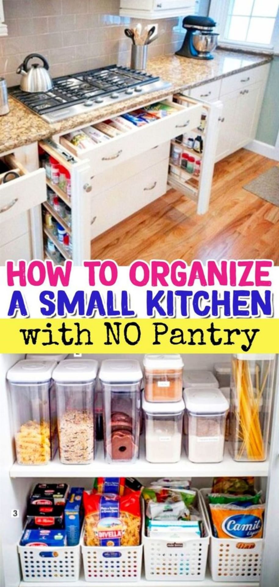 no pantry solutions
