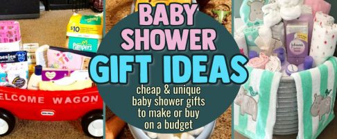 Cheap & Unique Baby Shower Gift & Basket Ideas You Can DIY Or Buy On a Budget