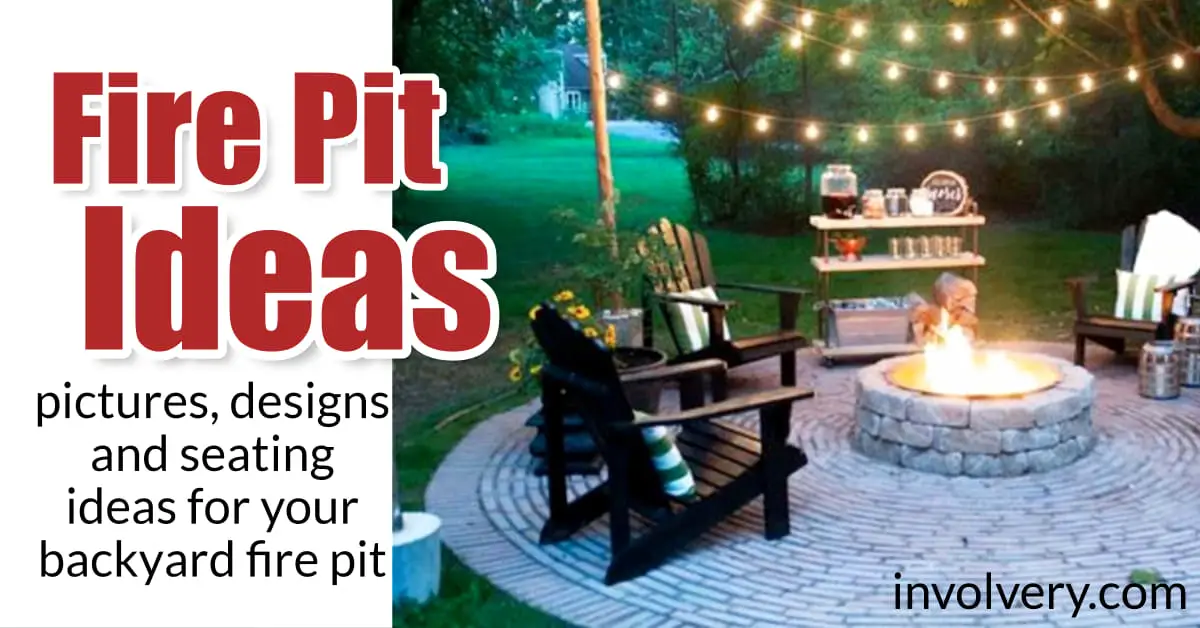 Fire Pit Seating Ideas Simple Diy, Solar Fake Fire Pit