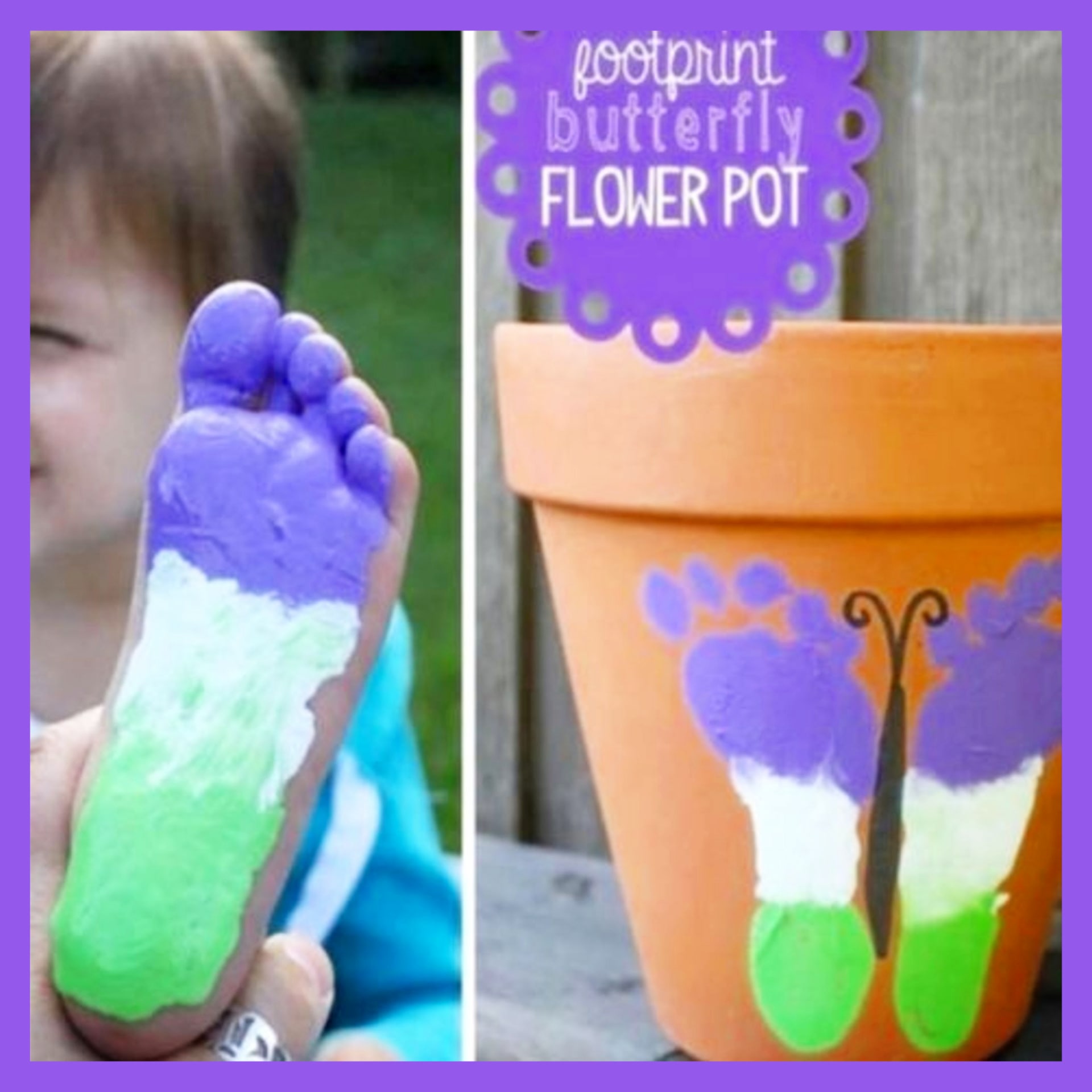 Flower pot crafts - flower pot painting ideas for kids - perfect for Mother's Day - flower pot gift ideas
