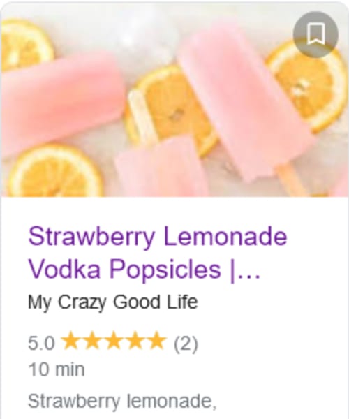 Vodka popsicles for adults - strawberry lemonade freezer pops with vodka recipe and instructions