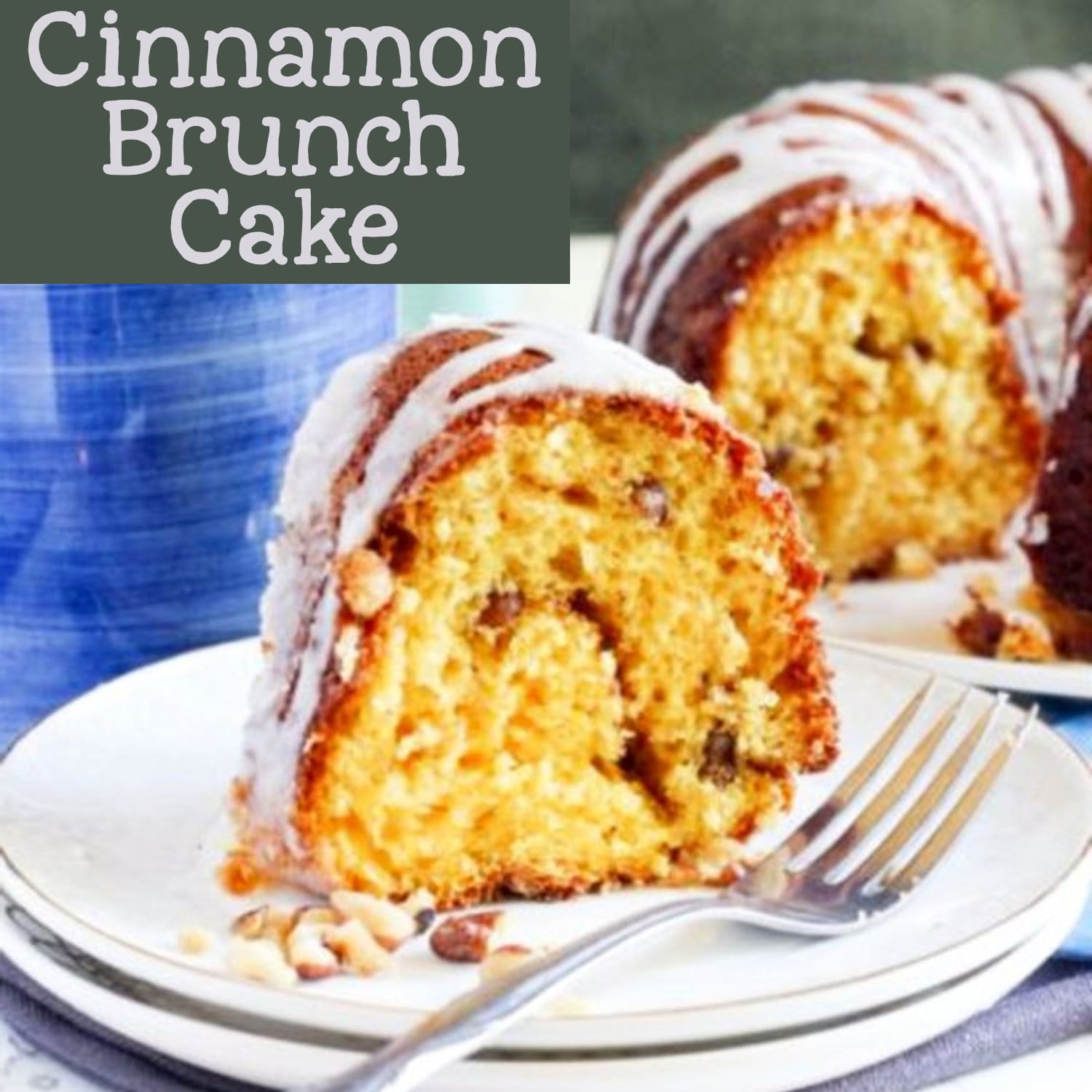 Brunch coffee cake and more make ahead breakfast ideas for a crowd or holiday guests - easy breakfast bundt cakes and coffee cakes