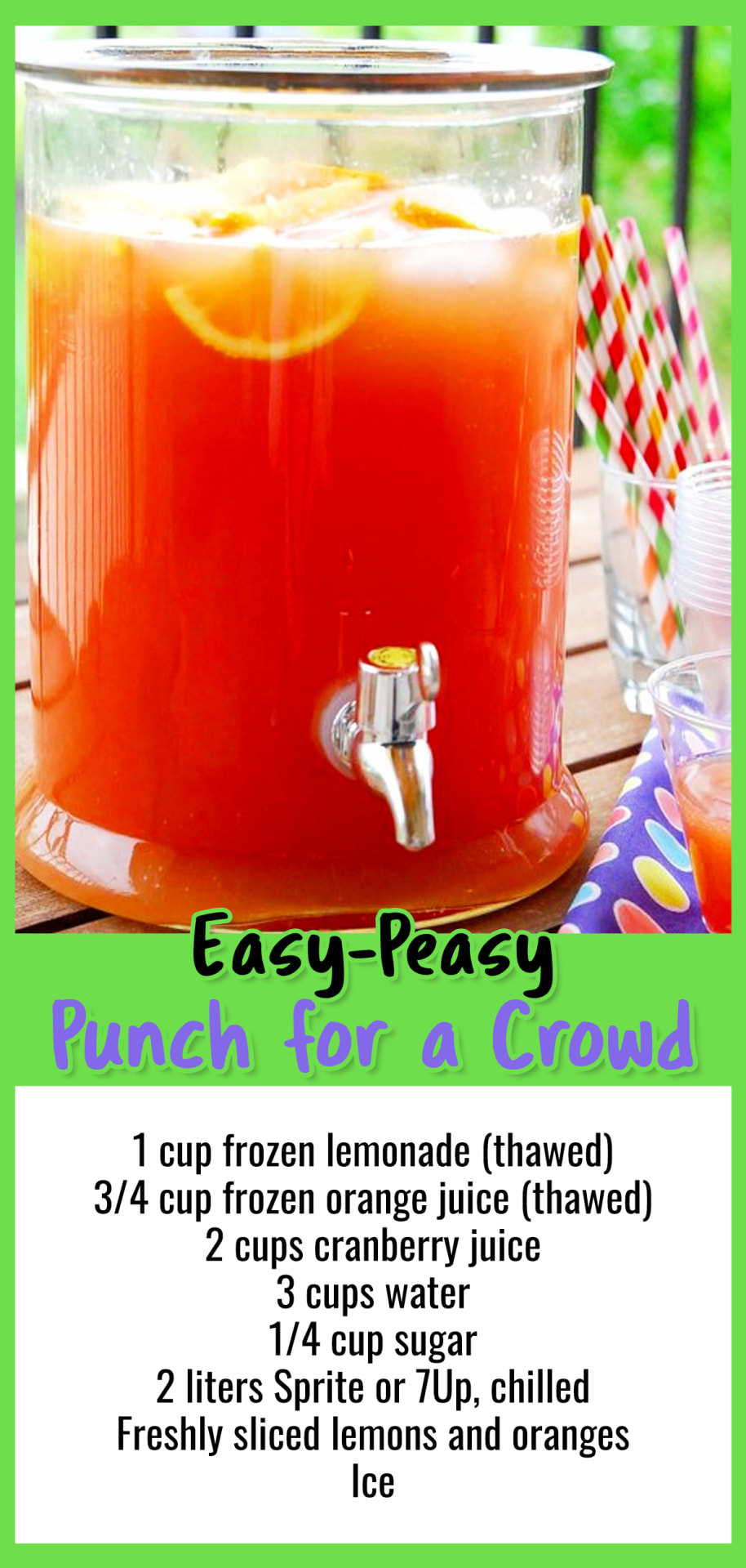 Easy Punch for a Crowd - Easy Punch Recipes for a Crowd and Easy Party Drinks Ideas - Cranberry Vodka Punch, Pineapple Orange Juice Alcoholic Drinks, Punch for 50 and Simple Punch Recipes for a Crowd, Party, Brunch, Cookout or Bridal Shower - non-alcoholic punch recipes and simple alcoholic punch recipes, non-alcoholic holiday punch, easy fruit punch recipes, easy punch recipes with sprite and pineapple juice, jungle juice recipe with fruit