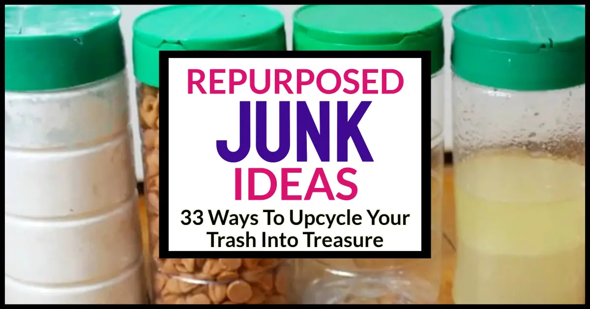 repurposed junk ideas - 33 ways to upcycle your trash and old items into useful items and home decor