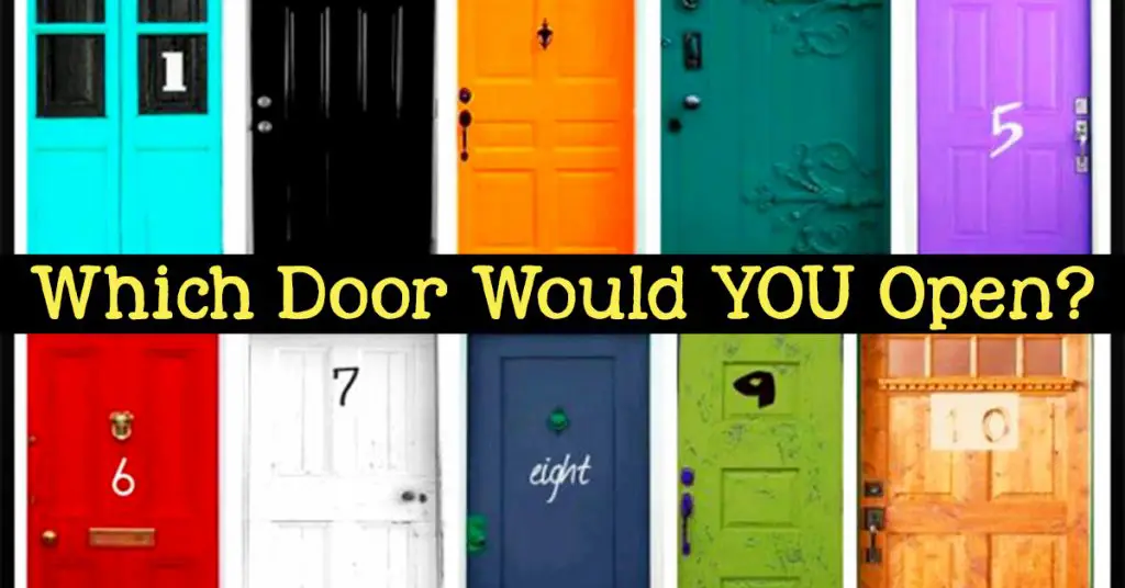 Personality Test - Which Door Would YOU Open? (fun personality quiz to