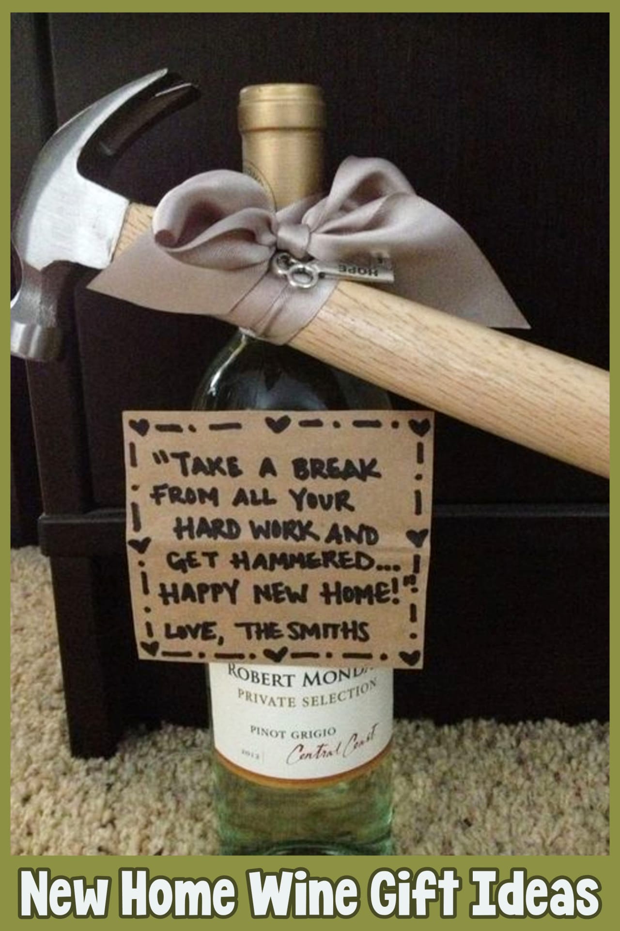 housewarming new home wine gift ideas for wine lovers - Housewarming Gifts For First Time Homeowners in Their First Home - Unique Housewarming Gift Ideas and DIY Housewarming Gifts They'll Love - First Time Home Buyer Gift Basket