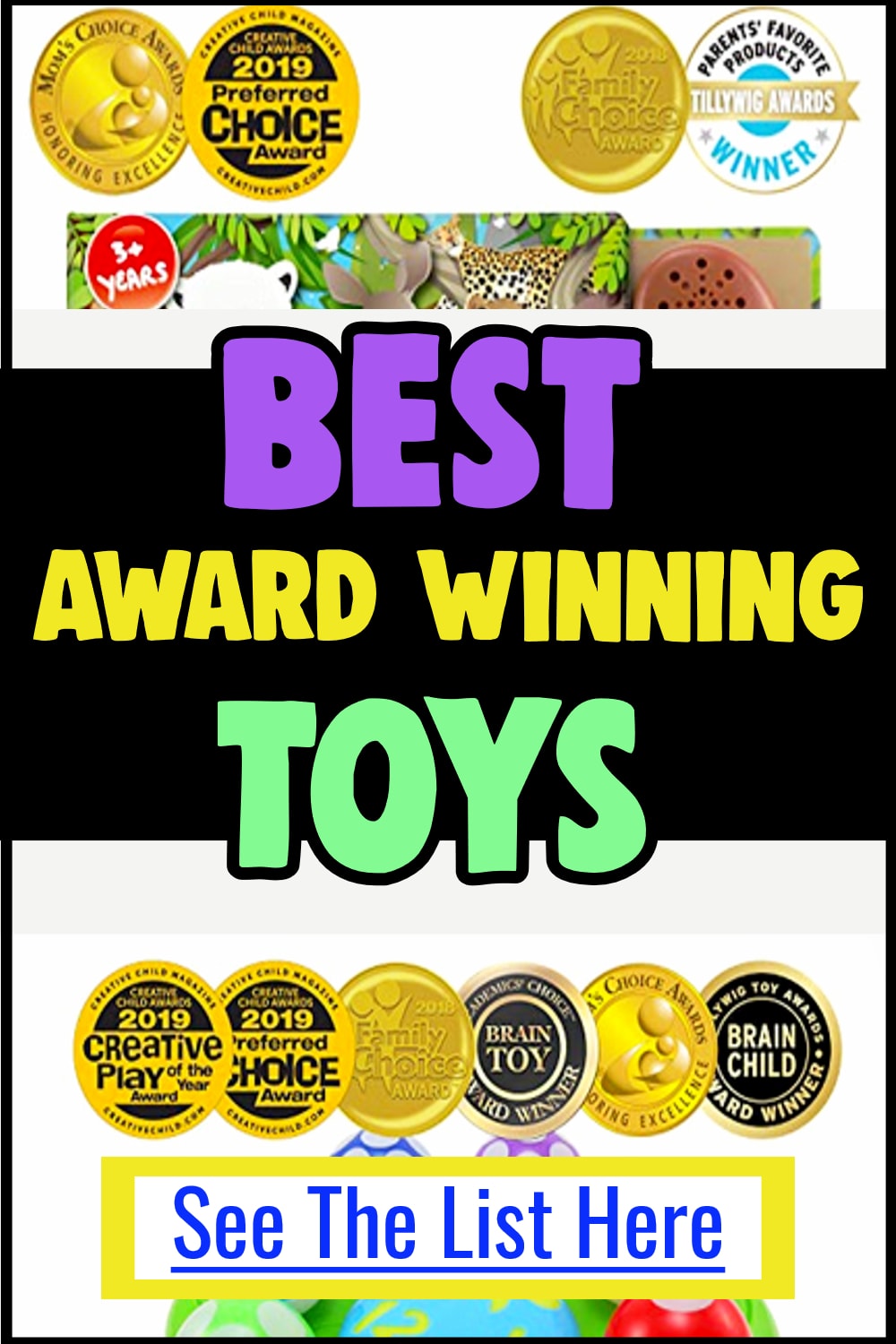 Toys! Best Toys 2019 - 2020 from the Toy Awards - Award Winning Toys! Best toys for 1 year old , 2 year olds or 3 year old toddlers - best toddler toys for girls and for boys - educational toys for toddlers and preschoolers - toddler toys for Christmas helps with What to buy 1 year old for Christmas - educational and FUN Christmas toys for kids and birthday gift toys - Toy Gift Guide