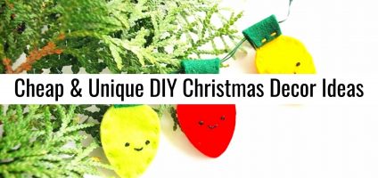 Unusual Christmas Decorations To Make This Year-Pictures & Tutorials