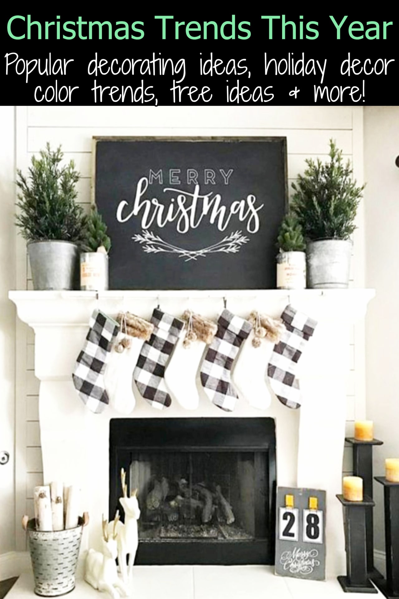 Christmas Trends for 2022 Holiday Season - Popular Christmas color schemes, Christmas home decor, decorating ideas inspiration and more Christmas trends for this year