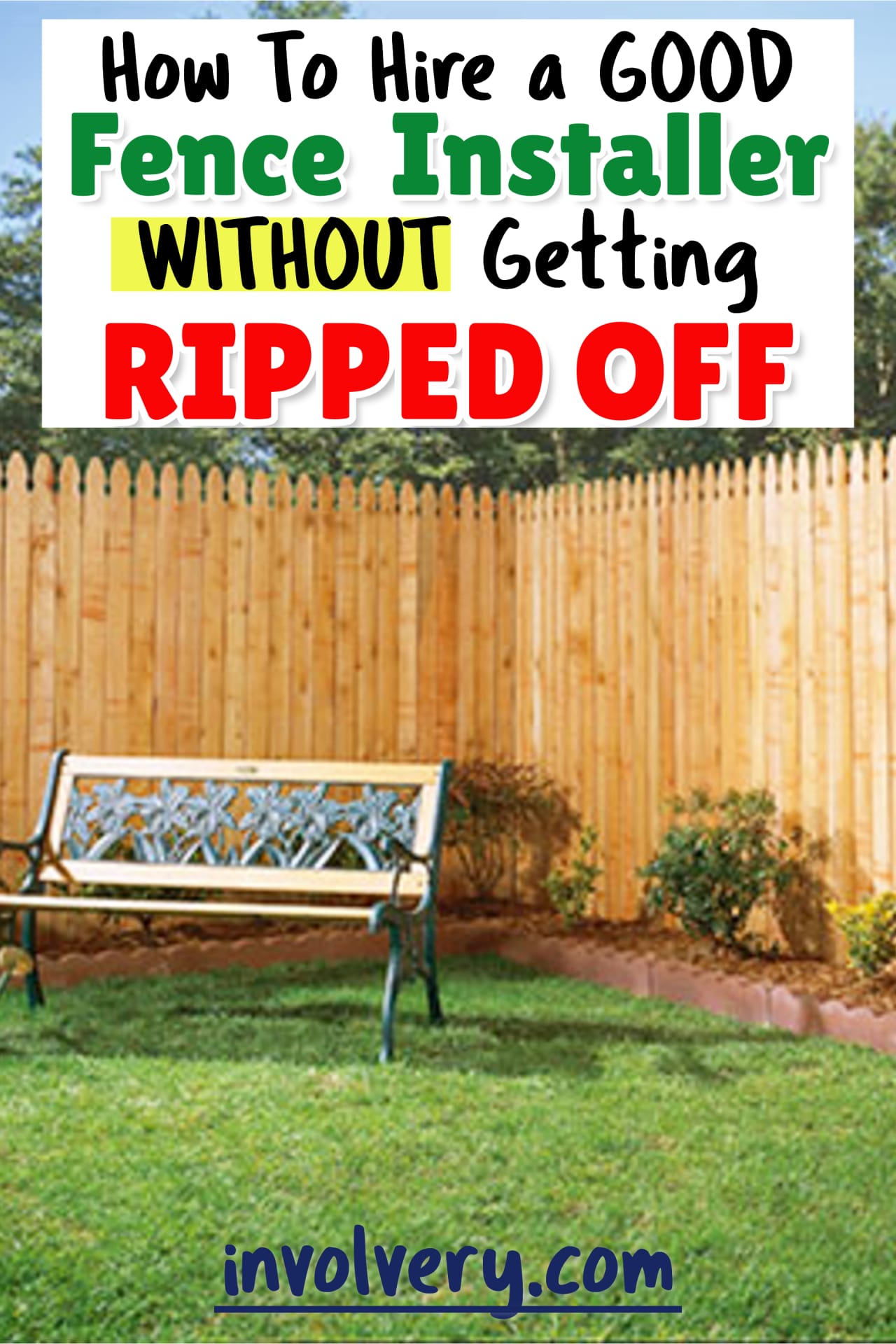 Fence Installation and Fence Ideas - how to hire a contractor To Build and Install a Fence in your yard -  questions to ask a contractor - learn about fence installation cost vs fence installation DIY - Fence Ideas - cheap and inexpensive backyard fence ideas - how to save money on home renovations and improvements when fencing in backyard - backyard fences on a budget - easy DIY fence ideas and contractor tips - backyard fence ideas for dogs - cost to fence backyard and build fence panels and gates - how to build a fence on a budget
