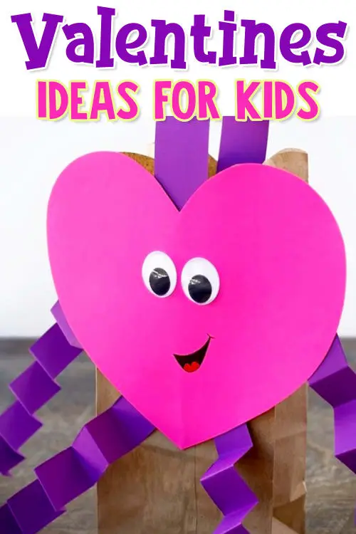 Homemade Valentines Ideas For Kids -  Cute and easy DIY Valentines Day cards for kids to make, Valentine Day crafts for toddlers, preschoolers, grade school etc for class Valentines Day party and more