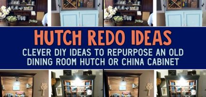 8 Repurposed China Cabinet Ideas For Redoing an Old Hutch