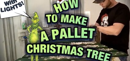 DIY Pallet Christmas Tree Ideas – We Tried It!