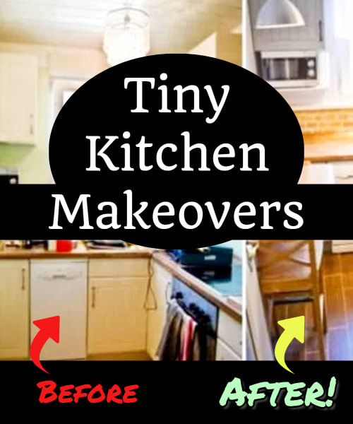 small kitchen ideas on a budget - tiny kitchen makeovers-before and after small kitchen makeovers,renovation remodel ideas DIY on a budget