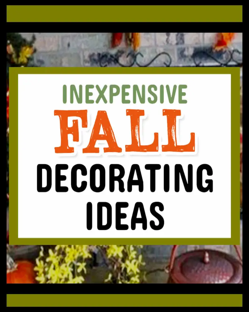 Hobby Lobby Fall decor ideas - Inexpensive Fall Decorating Ideas in Hobby Lobby Style