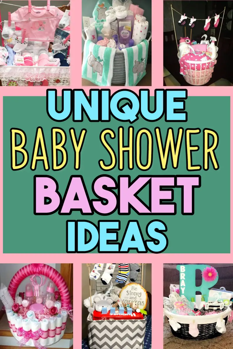 unqiue baby shower basket ideas