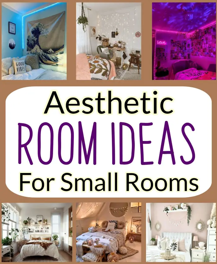 aesthetic room ideas for small rooms without buying anything