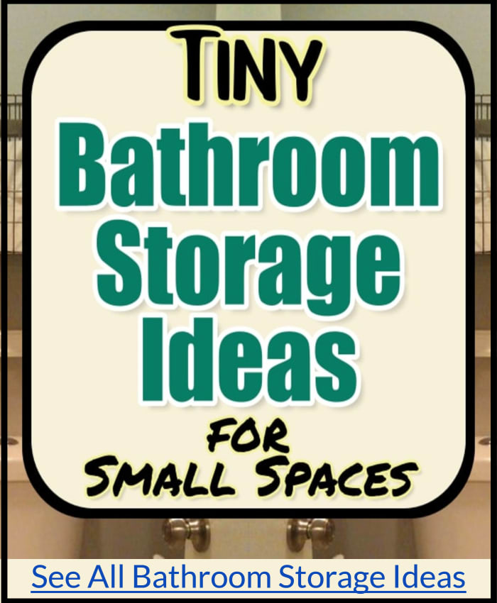 Bathroom Storage Ideas For Small Spaces
