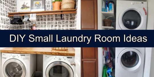 Small Laundry Room Ideas & Photos Of Low-Budget DIY Makeovers