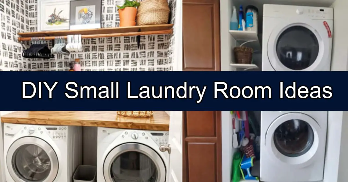 DIY small laundry room ideas
