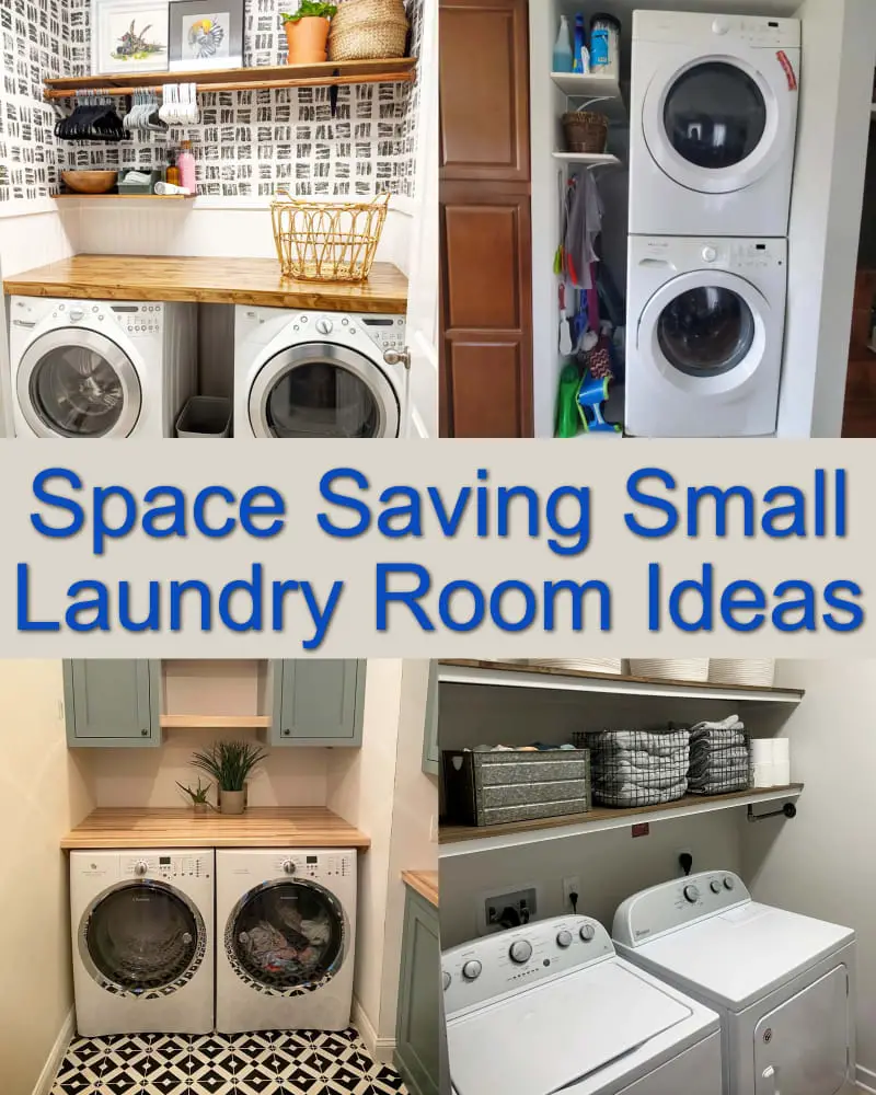 space saving small laundry room ideas