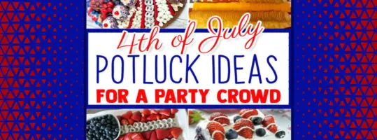 4th of July Potluck Food Ideas For a Outdoor Picnic Party Crowd