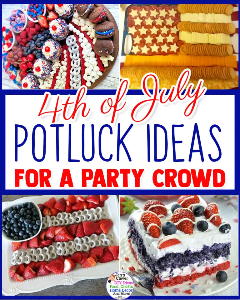 4th of July Potluck Ideas For a Party Crowd At Work or Home