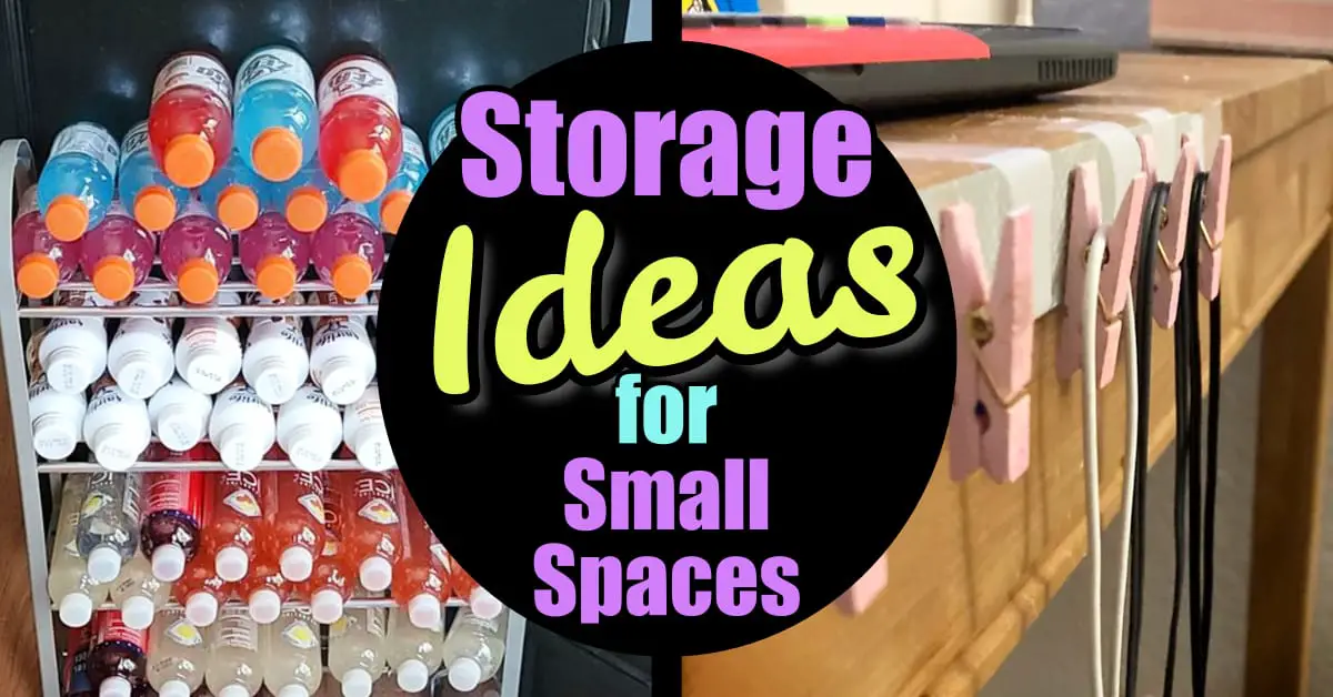Storage For Small Apartments and Small Spaces on a Budget