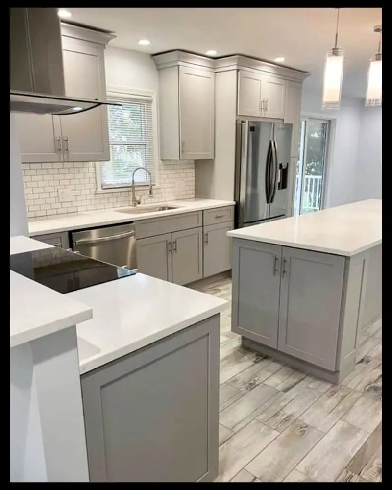 Grey and white kitchen ideas
