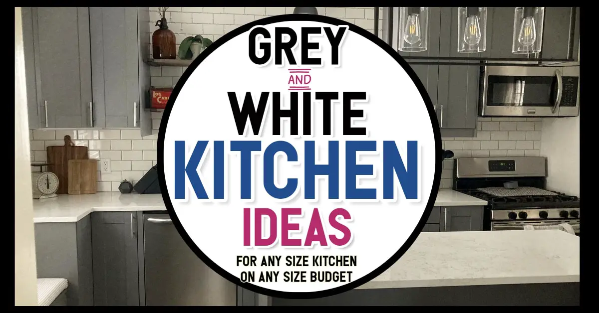 Grey and White Small Kitchen Ideas and Pictures