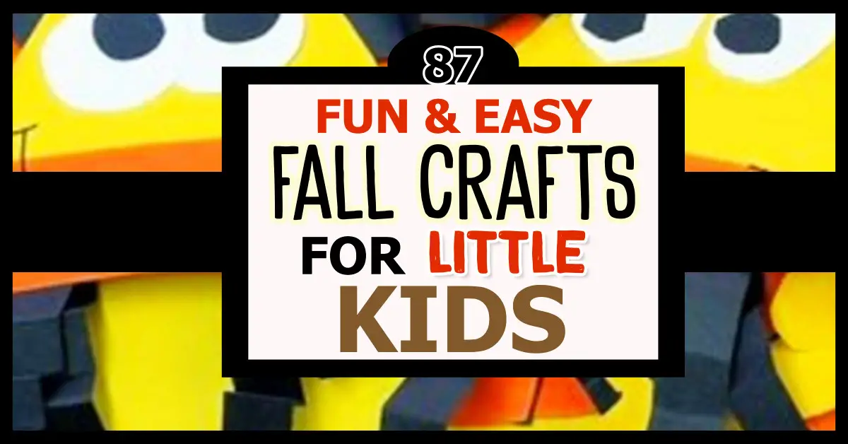 fall crafts for pre-k