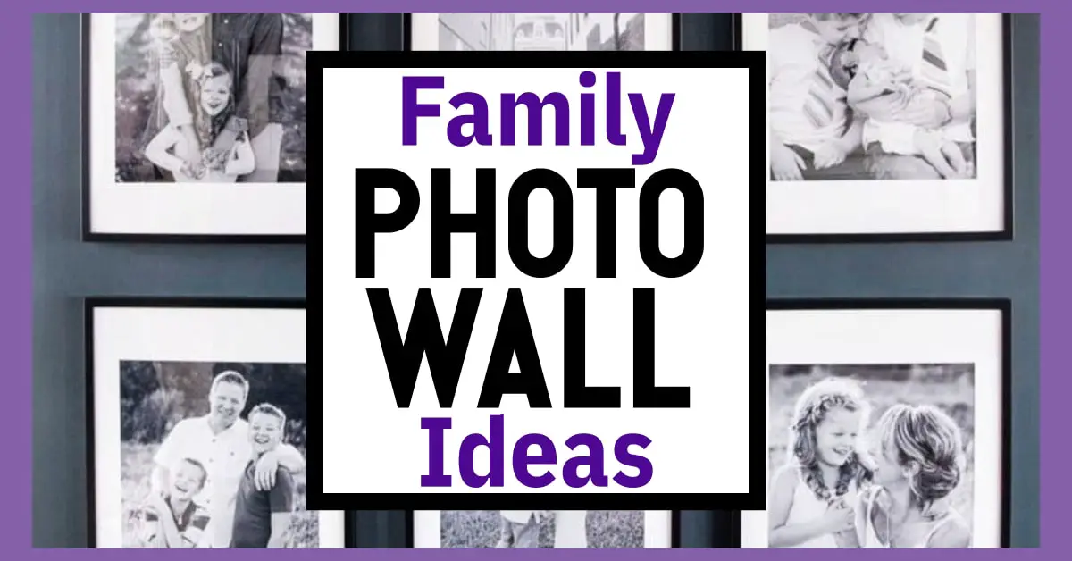 picture wall ideas for a family photo wall in living room, hallway, staircase and large family photo wall ideas - gallery wall ideas and accent wall ideas too