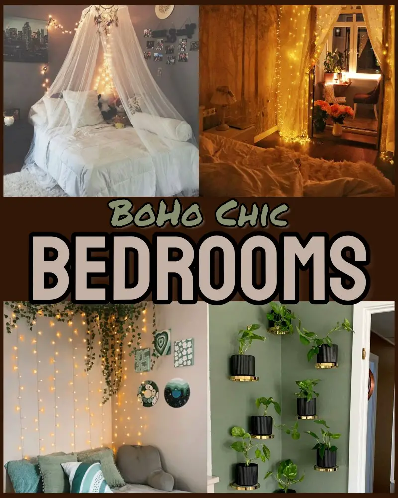 BoHo Chic Bedroom Ideas for Decorating Your Small Apartment or College Dorm Room