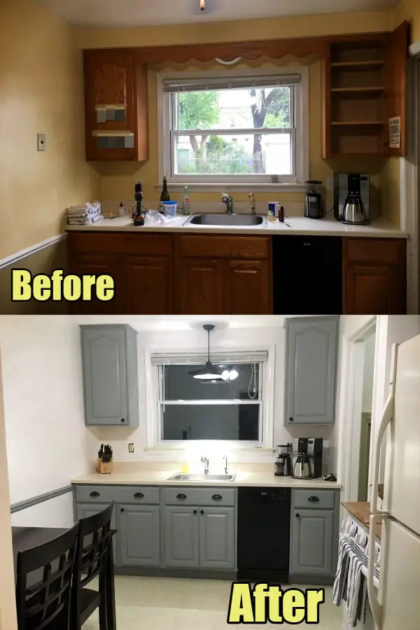VERY small kitchen makeover pictures