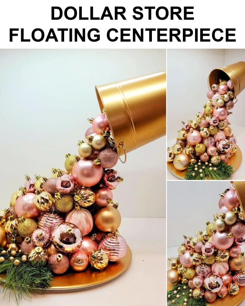 dollar store floating centerpiece tutorial