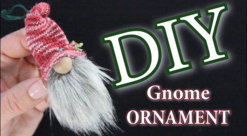 Mini Gnome Christmas Ornaments Tutorial Step By Step