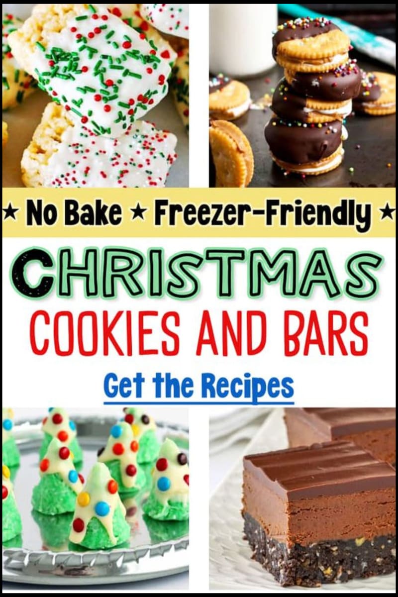 No Bake Christmas Cookies Recipes Kids Can Make as Gifts For Grandparents