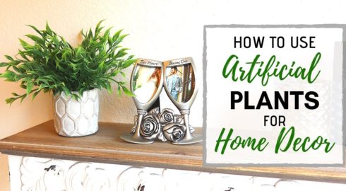 Decorating With Fake Plants WITHOUT Being Tacky-Pictures, Ideas and Tips