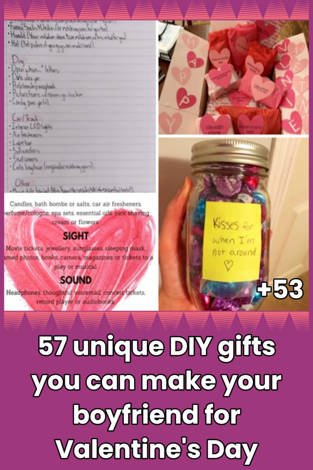 DIY gifts for boyfriend unique Valentines Day gift ideas - baskets, romantic, DIY, gamer, aesthetic, senses, last minute, cheap, creative, cute bf gift ideas for him - spoiling him for Vday