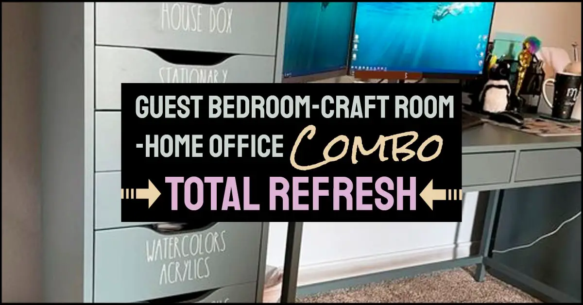 guest room office combo refresh