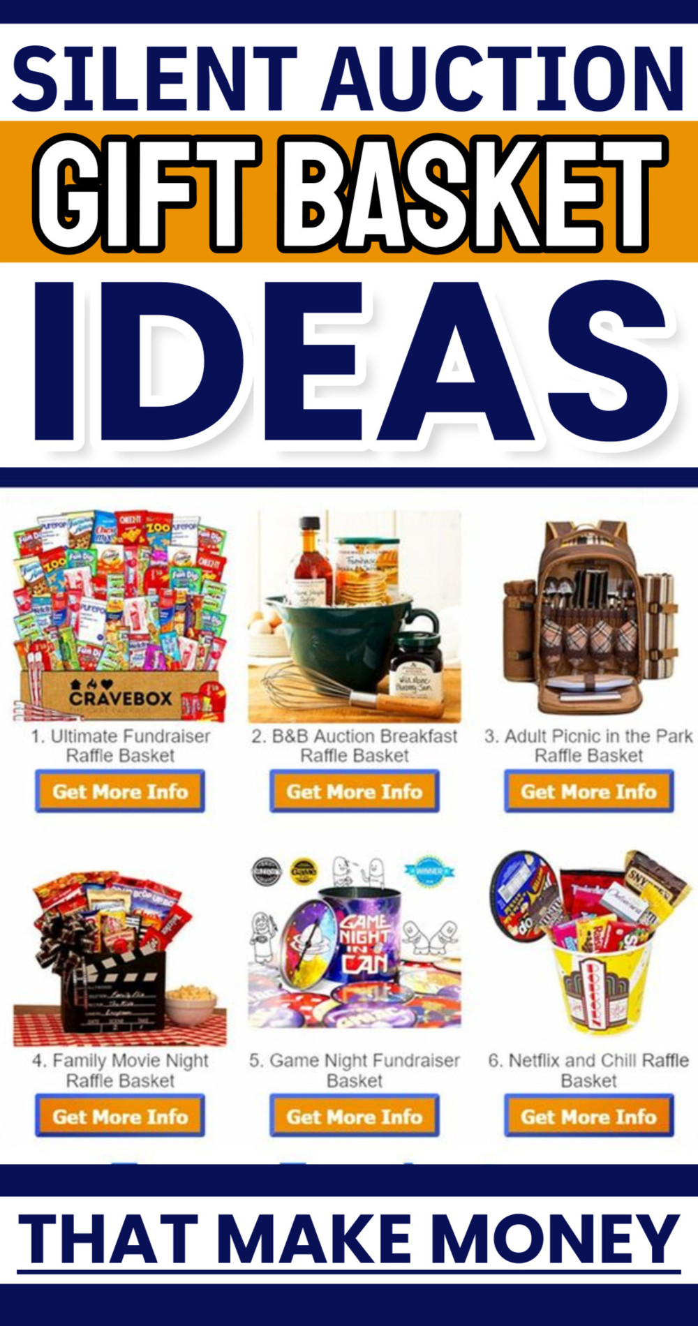50+ School Auction Gift Basket Ideas For Fundraising and Raffles ...