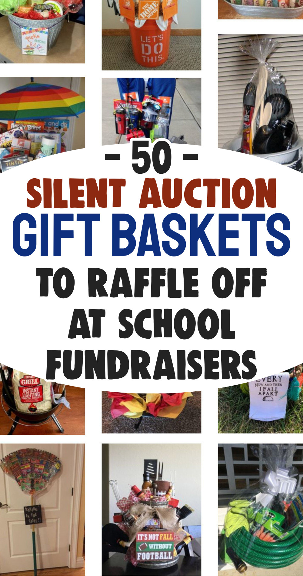 50+ School Auction Gift Basket Ideas For Fundraising and Raffles ...